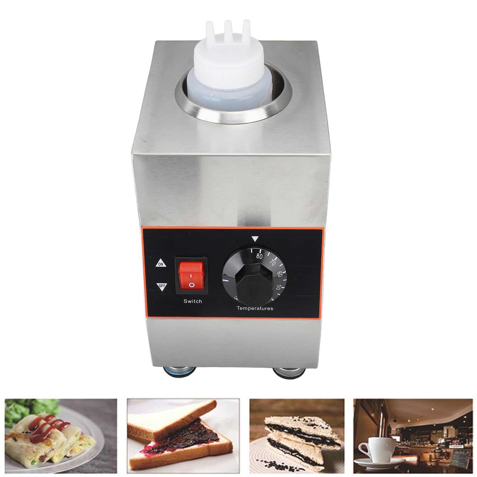 Podgrzewacz do Sosów 650 Ml 160 W. Precyzyjna Kontrola