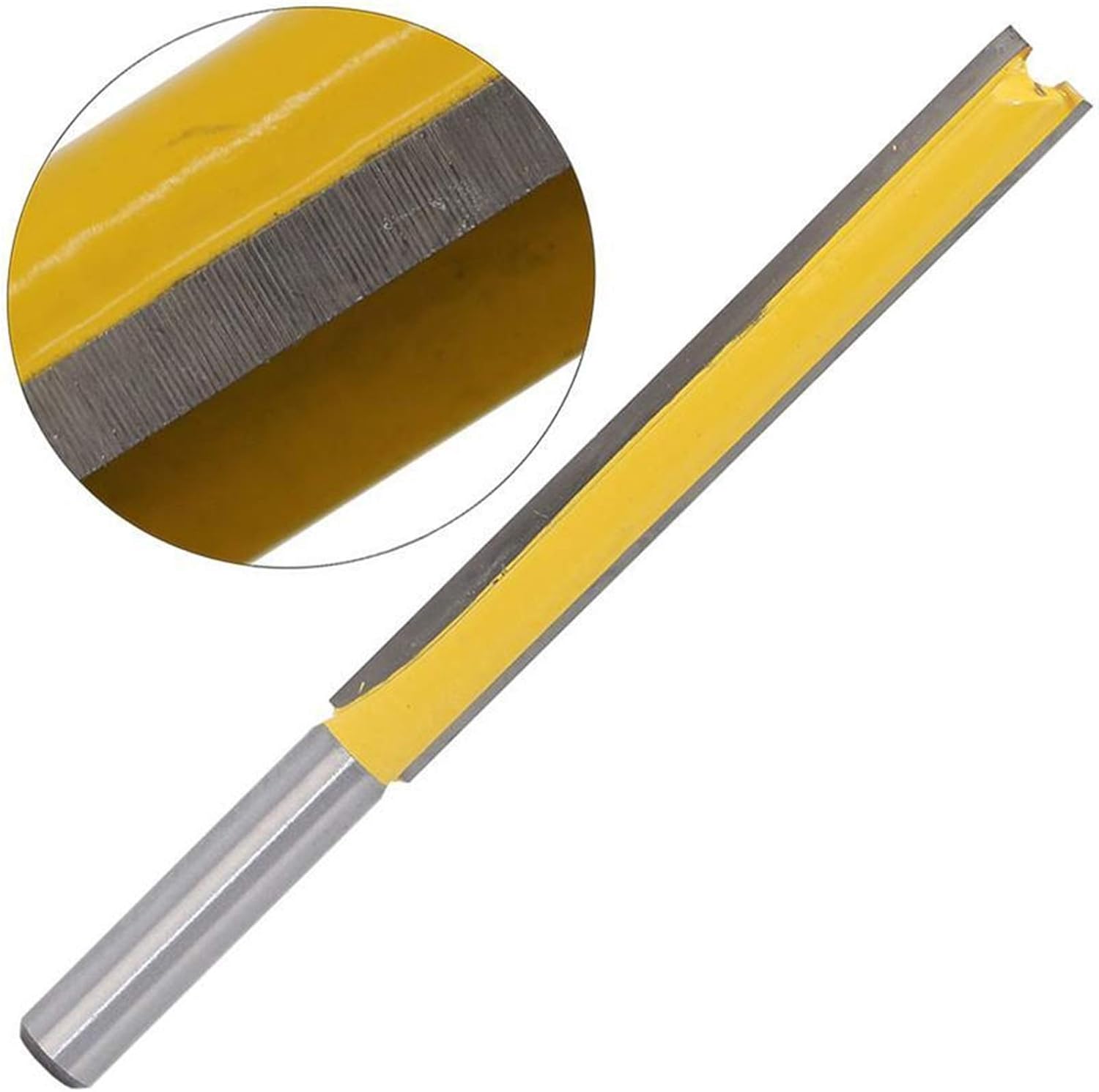 Zkenyao-Router Bit 8mm Shank Trimming Carve Router Bit Carbide Tools Router Bit for Wood Cemented Carbide Milling Cutter, Use Safety Reliable