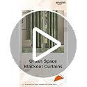 Image of Urban Space Blackout Curtains 5 Feet Set of 2 for Window, 80-85% Light Blocking Curtains for Living Room, Digital Printed Curtains with Eyelets, Tieback Included (Imperial sage Green, 5 Feet)