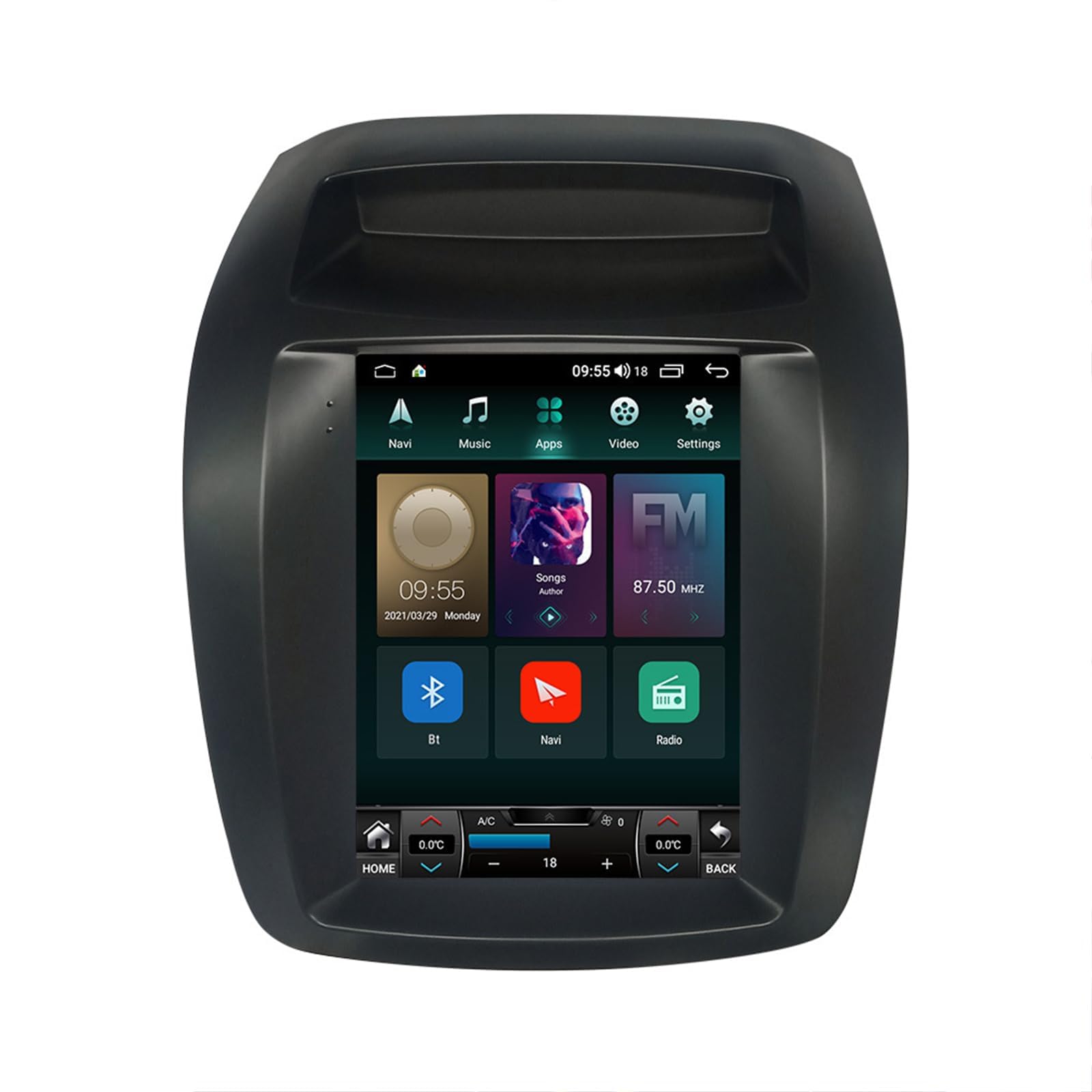 BCBSYCJP Car Radio with Wireless CarPlay Android Auto for K-IA Sorento 2013 9.7 Inch Stereo Mirror Link Bluetooth with Android Auto Carplay Wireless WIFI FM GPS,8 Core 6G+128G-B