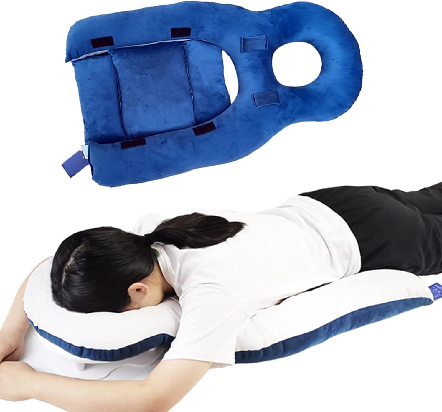 SKYWPOJU Face Down Pillow After Eye Surgery, Retina Lying Pillow