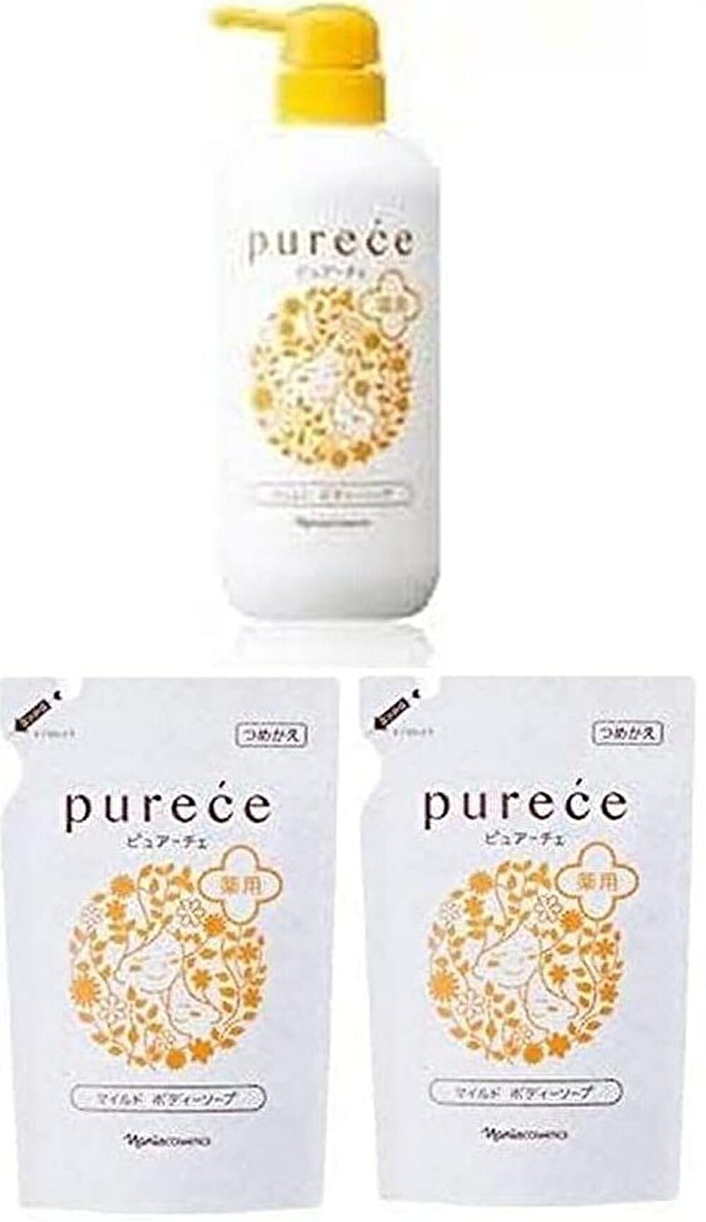 Amazon | ナリス ピュアーチェ 薬用 マイルド ボディソープLS (550ml