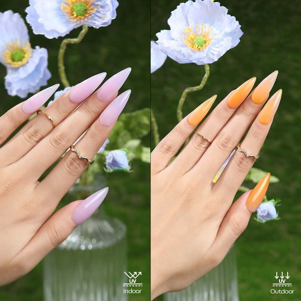 MODELONES 15ml Poly Nail Gel Builder Nail Extension Gel Enhancement Nail Thickening Acrylic Extension nail polish gel (Vibrant Girls 98) 1