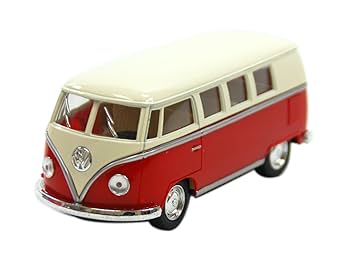 ワーゲンバスミニカー Amazon.co.jp: 63 Year Classic Bus Wagon Bus Mini Car/Green