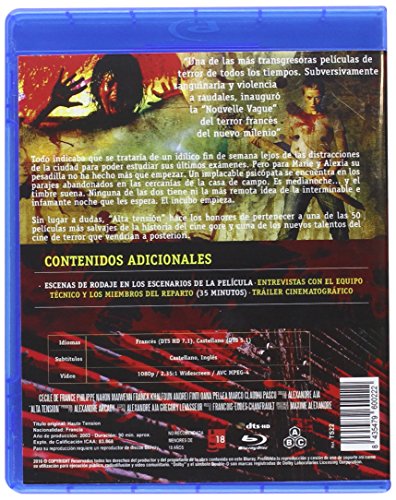 Alta Tensión BD 2003 Haute Tension [Blu-ray]