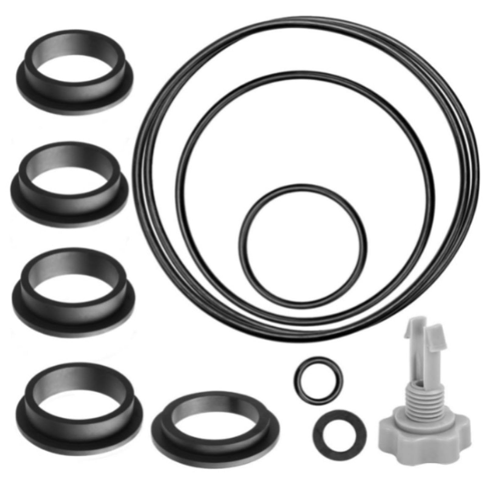 Sand Filter Pumps Seal Gasket Repair Kits with O-Rings Gaskets and Air Release Valves for Swimming Pool Pumps Motor Seal Pool Sealing Gasket