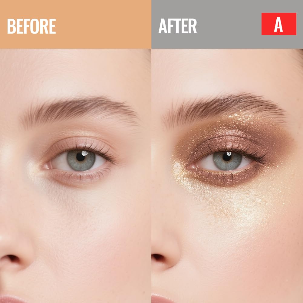 Cienie do powiek w sztyfcie, 6 x 2g Zestaw ołówków do cieni do powiek z brokatem i matowym, Eye Shadow Stick w kremie, łatwy w użyciu, tworzy kredki do oczu i długotrwały makijaż oczu (zestaw A)