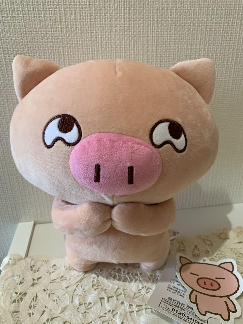 Amazon.co.jp: ぶたたline ぬいぐるみ レア えへへ なお目々 金魚 ちび