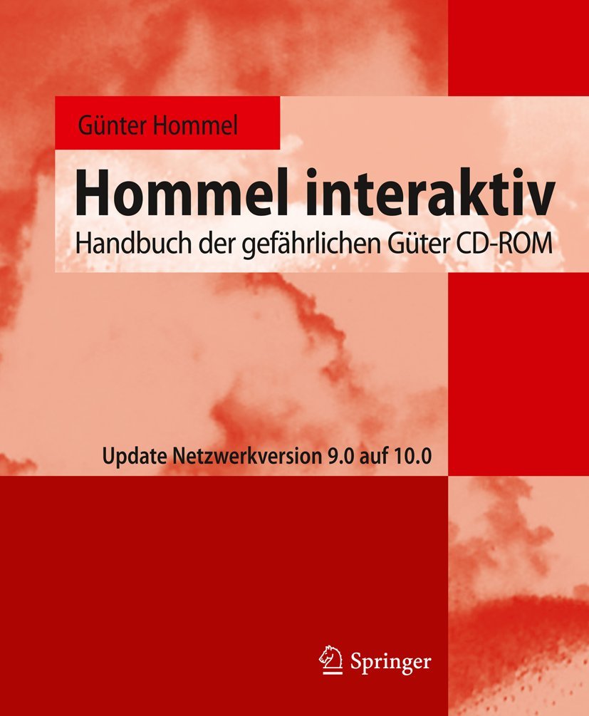 Hommel interaktiv: Handbuch der gefährlichen Güter CD-ROM. Update Netzwerkversion 9.0 auf 10.0