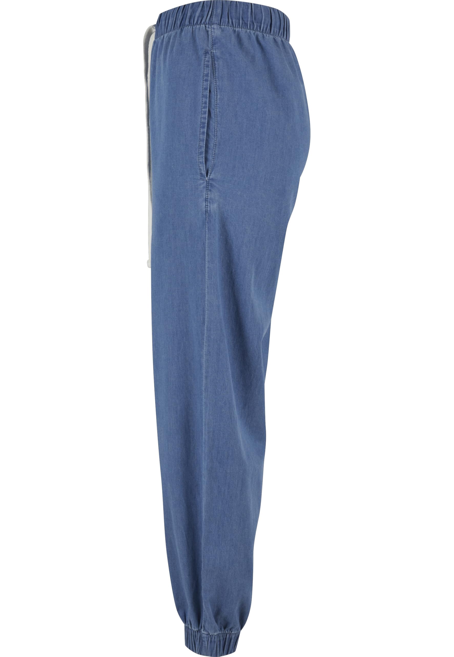 Urban Classics Damskie Spodnie Dresowe Light Denim - Spodnie Kobiety