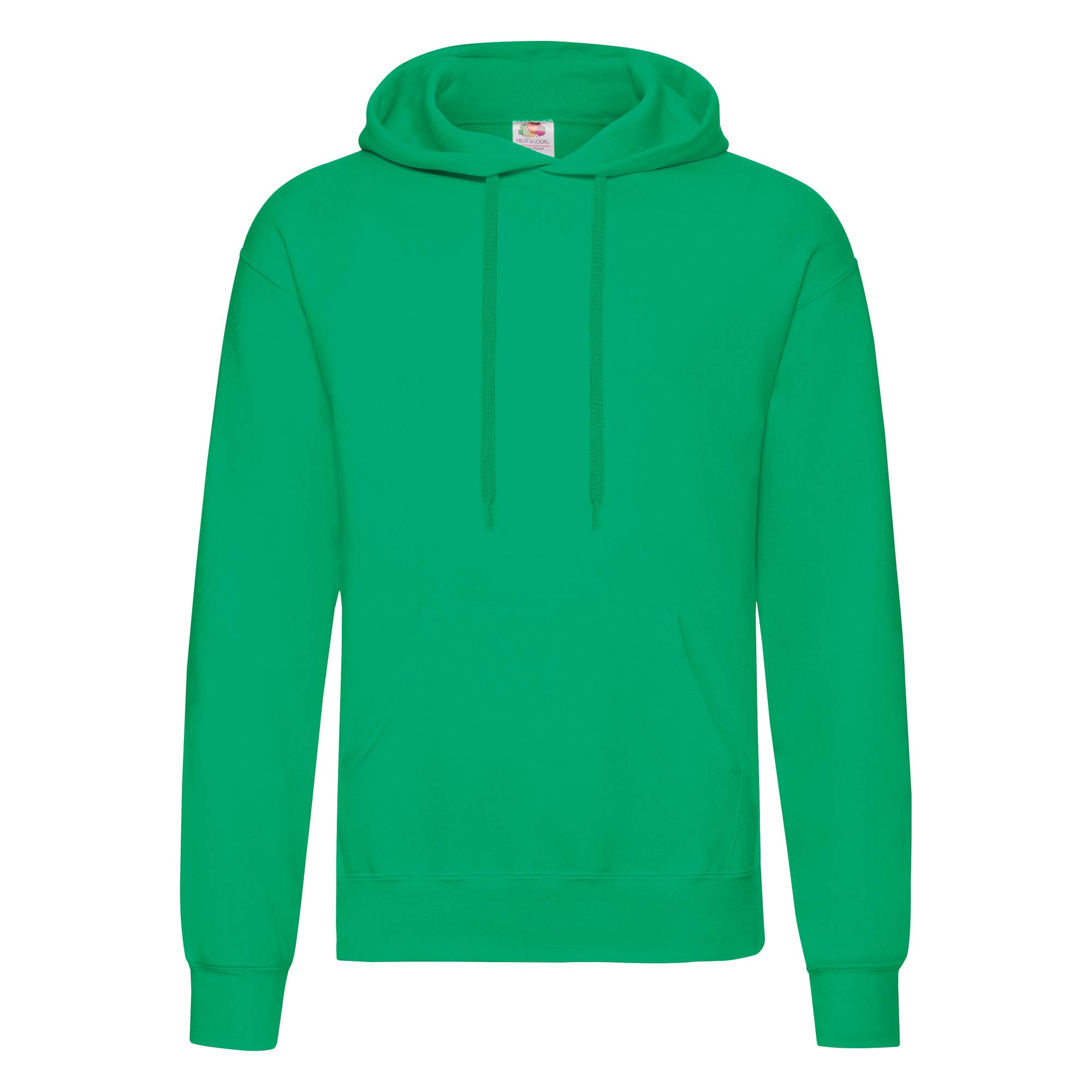 Fruit Of The Loom Hoodie - Green - S