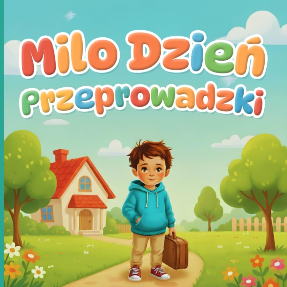 Milo Dzień Przeprowadzki: Książka dla Dzieci o Pokonywaniu Lęków związanych z Nowym Domem i Nawiązywaniu Nowych Przyjaźni