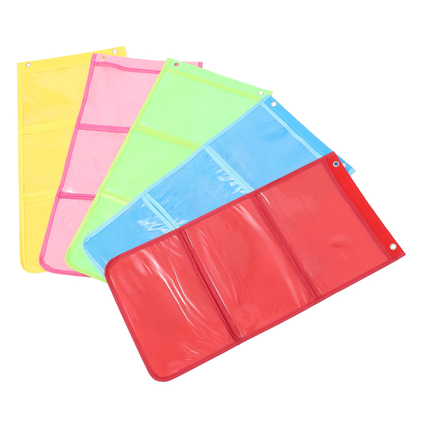 OSALADI Door Hanging Organizer 5pcs Painting Storage Bag Kindergarten Painting Holder Painting Organizer Storage Holder for Home Bedroom Living Room