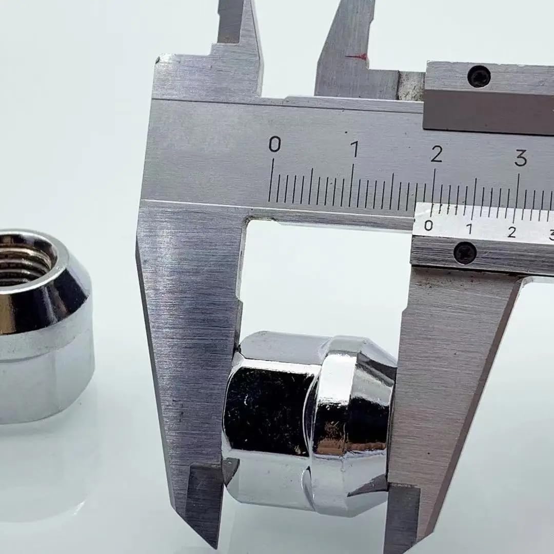 Nakrętki do Kół dla BYD, dla Dodge'a, dla Mitsubishi, 20 szt. nakrętek z otwartym końcem 19mm, sześciokątnych, M12x1,5, M14x1,5, 1/2-20, 9/16-18
