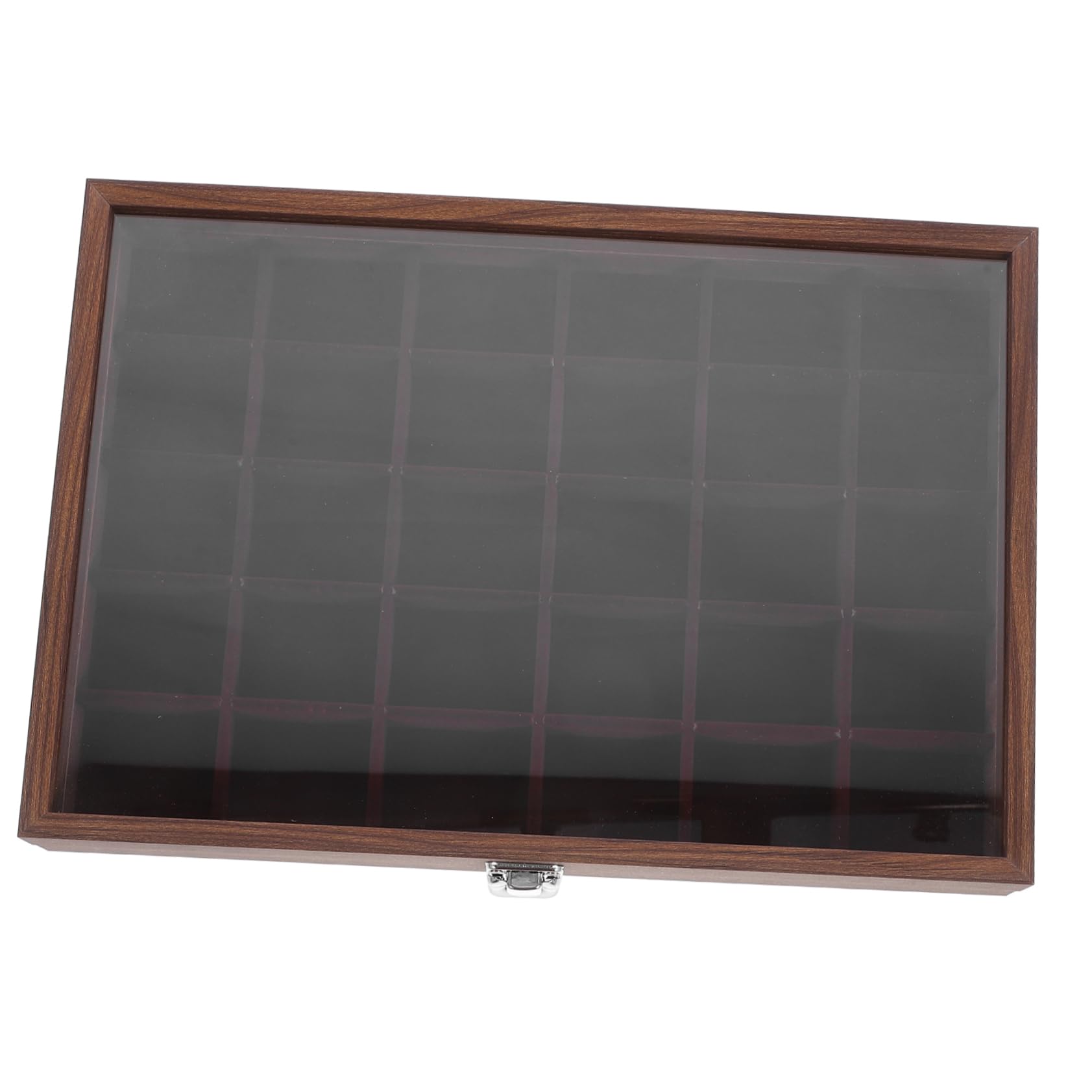Boîte De Rangement Compartimentée Pour Sachets De Thé Bois Avec Couvercle Transparent Compartiments Organisateur De Thé Pour Bureau Cuisine