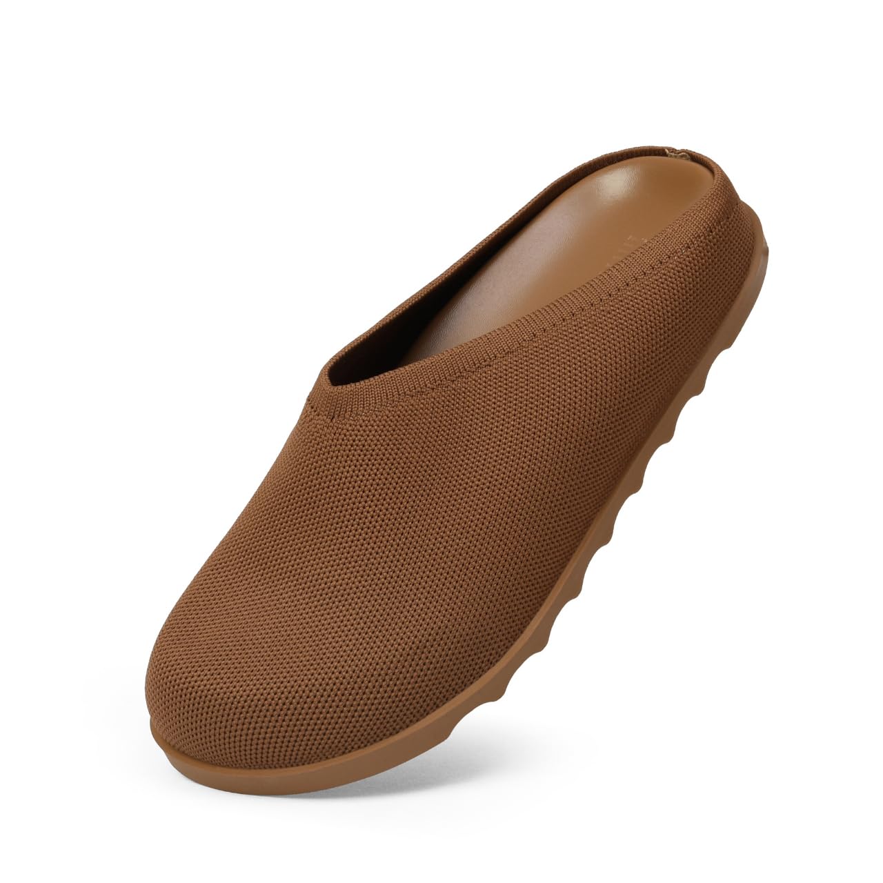 Women Clogs Knit Slip On Mules Work Shoes with Arch Support Slippers Round Toe Slides Comfortable Flats-image-45