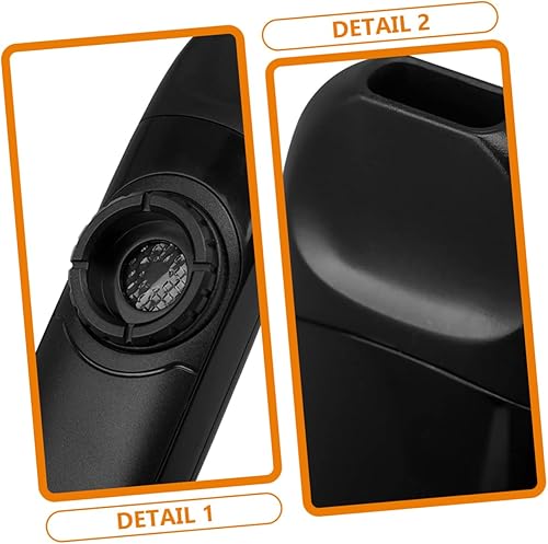 Miniatura 4 de FUNOMOCYA Kazoo Simple Instrumento Musical Abs Negro