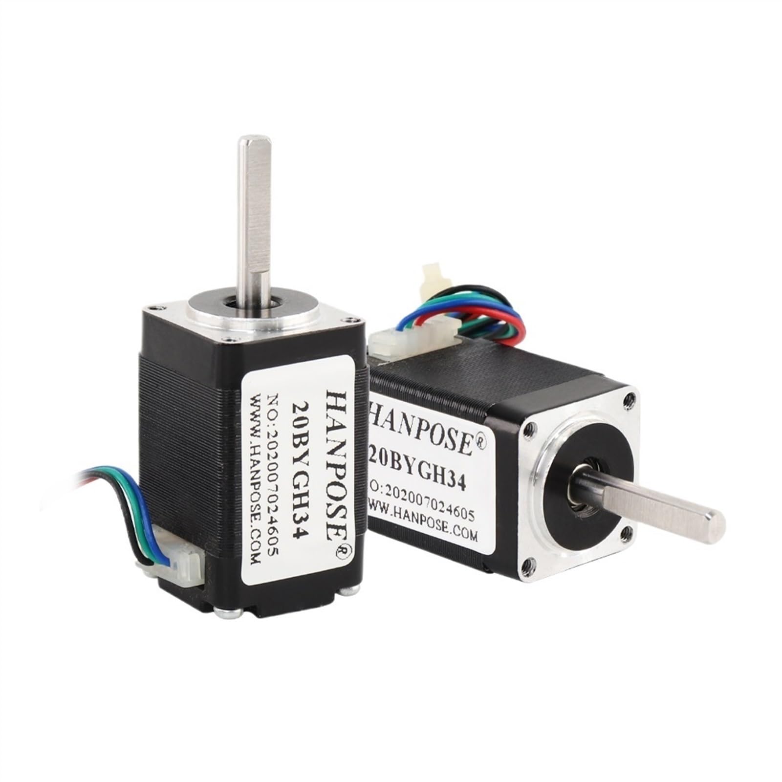 Moteur pas à pas Nema 8 20HS34 12V 0.8A pour imprimante 3D et instrument publicitaire x5