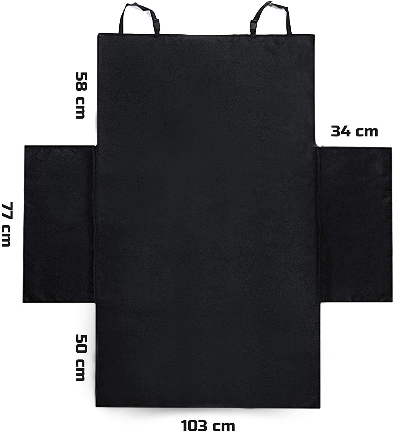 Heldenwerk Protezione universale per bagagliaio di Ideal for Dogs, vano portabagagli con protezione per paraurti, montaggio rapido