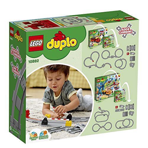 LEGO Duplo 10882 - Eisenbahn Schienen Erweiterungsset (23 Teile) - 2018 – Bild 5