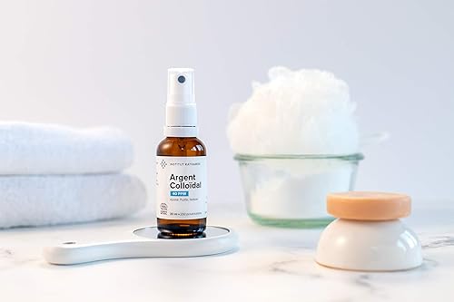 Miniatura 3 de Spray de plata coloidal premium 40 PPM 1 fl oz  100% natural  Ebook Inc.  Concentración superior, partículas más pequeñas  mejores resultados