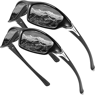 Perfectmiaoxuan Polarized sunglasses for men/women; light frame; HD pilot lenses; Golf/driving/fishing/travel Eyewear