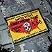 The official USA Made Tactical Zombie Hunting Permit Velcro Morale Patch