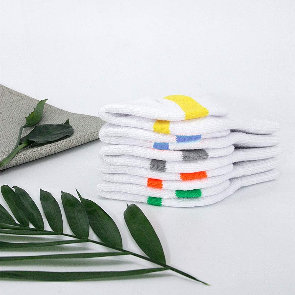 BERING Men's Athletic Cushioned Quarter Socks (6 Pairs) 9-12 White image 6 of 6 B076FRJTY9