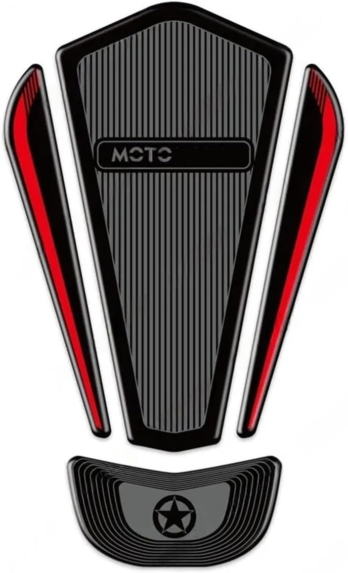 Motorcycle Tank Sticker 3D Resin Motorcycle Side Fuel Tank Pad Sticker Gas Protection Decals for Rebel 1100 CMX 1100 2021-2025.