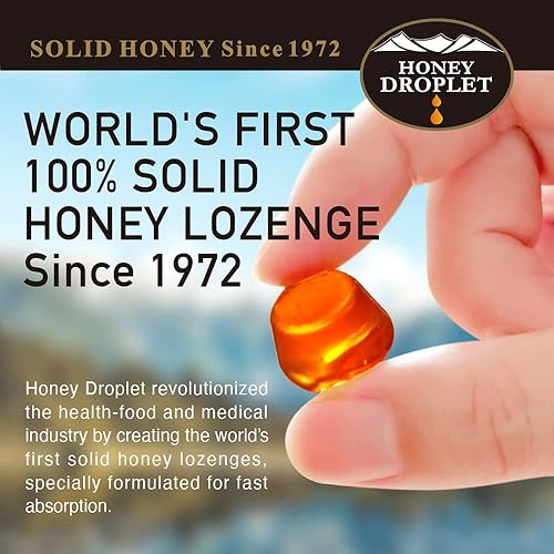 Miniatura 4 de Gota de miel UMF10+ (MG 261+) Gotas de miel de manuka 100% certificadas con menta para pureza y calidad, la primera pastilla de miel sólida del