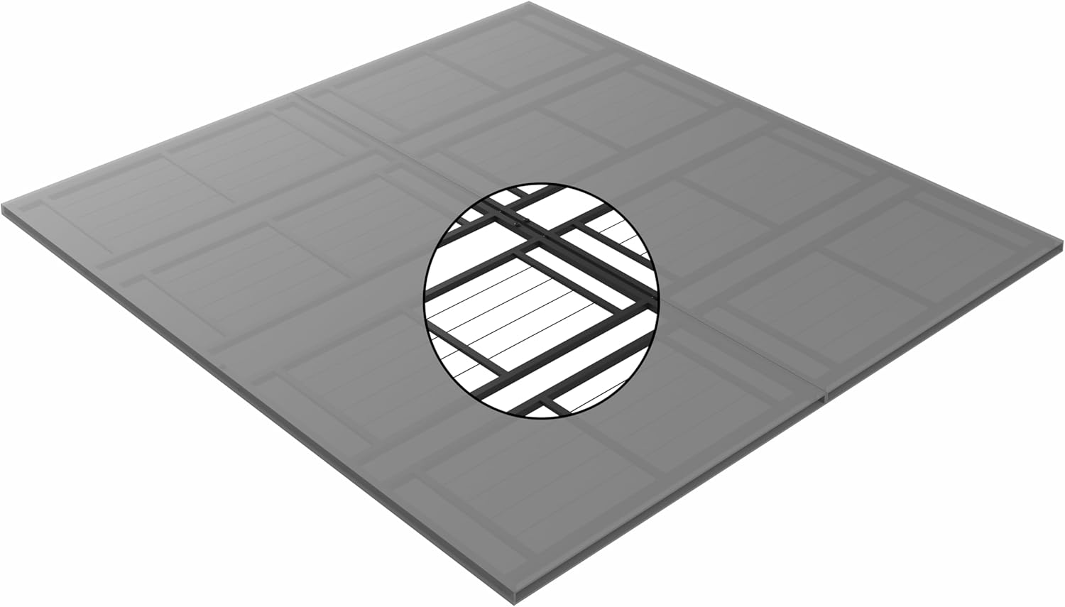 Doletaitan King Bunkie Board Low Profile Box Spring Bed