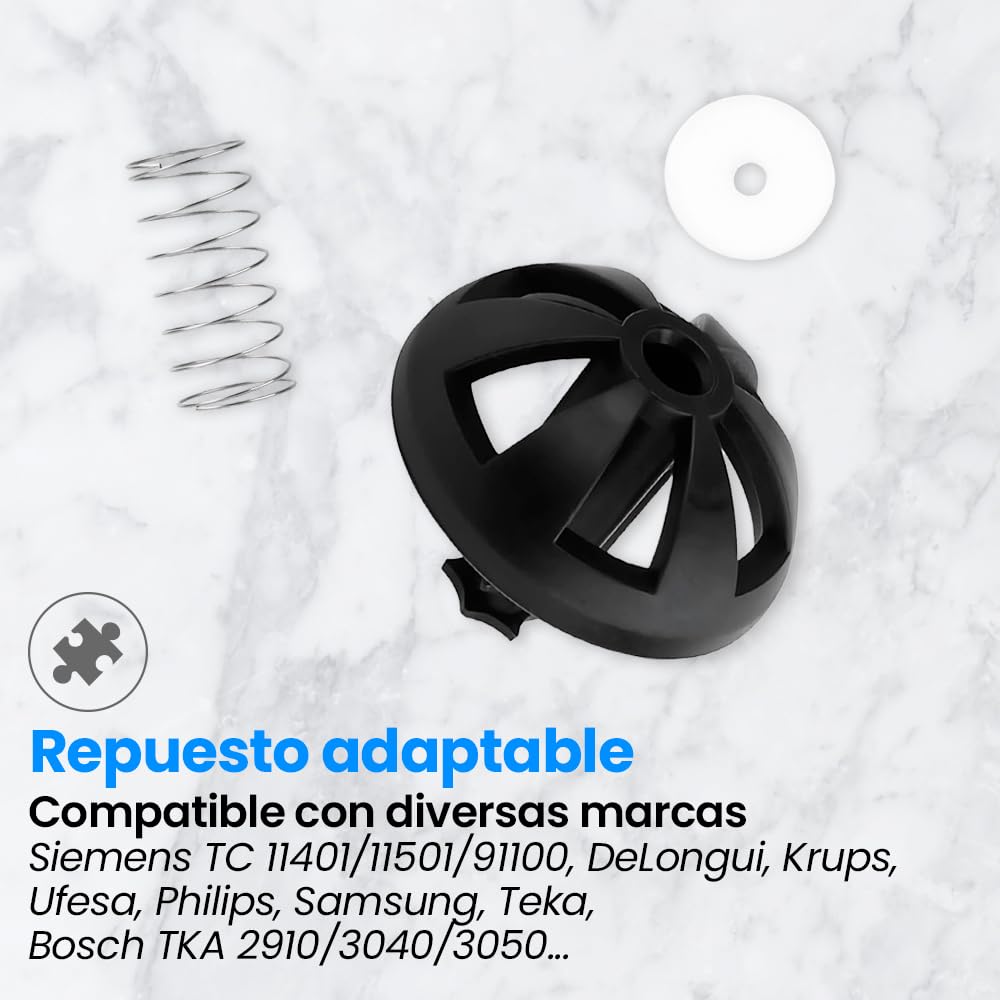 ANAKEL HOME Repuesto de Sistema Antigoteo para Cafeteras 00607701 Repuesto Cafetera Compatible con casi Todas las Marcas