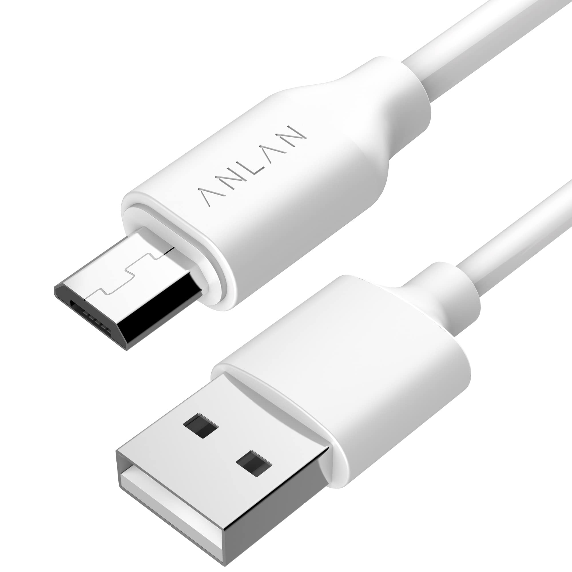Lumina 美顔器 ホワイト USB充電ケーブル付き Amazon.co.jp: ANLAN Micro USB ケーブル micro充電ケーブル Android