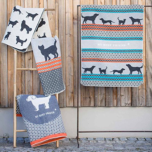 David Fussenegger 62296079 Haustierdecke Hunde Allover, 70/90 cm