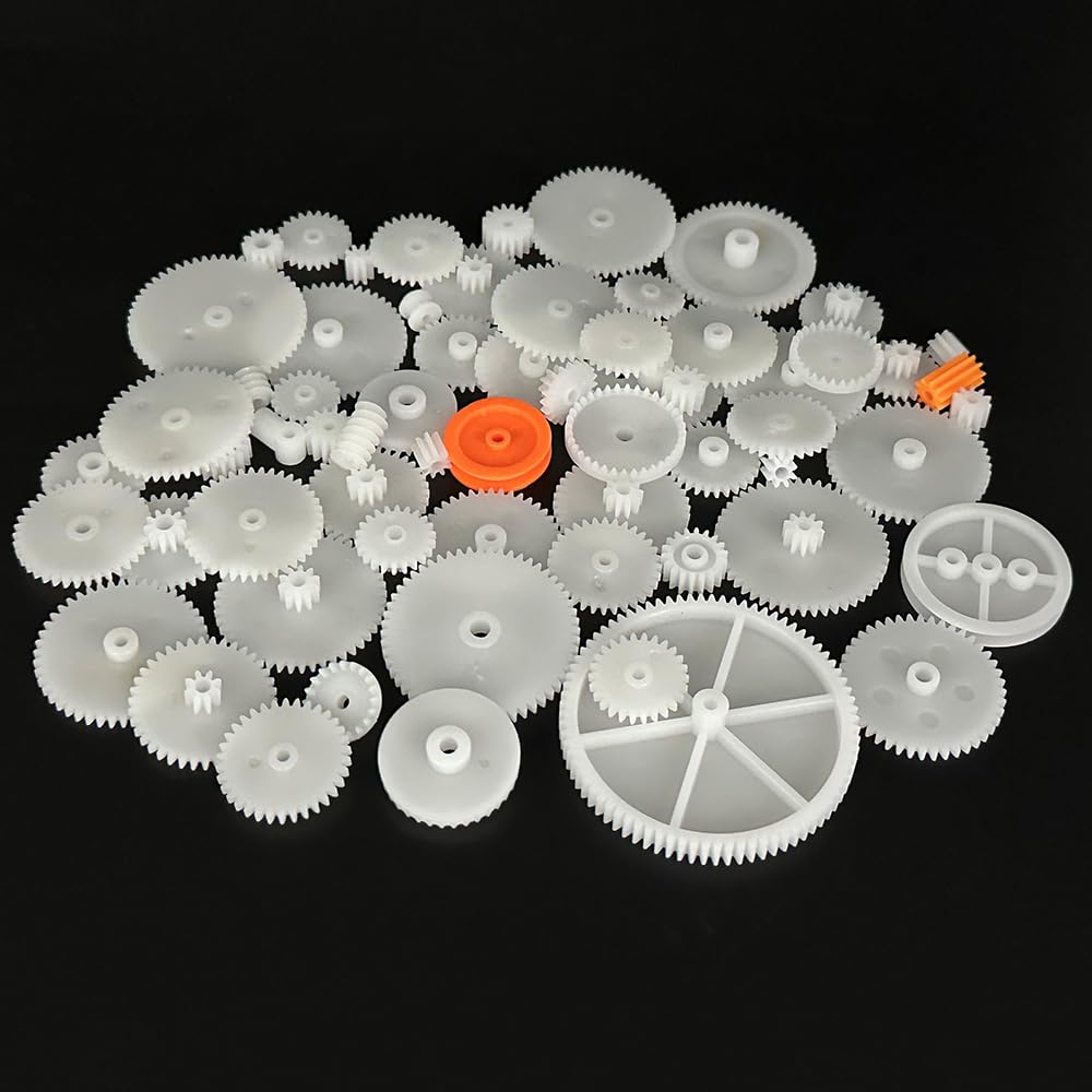 Toy Rc Car Gears Plastic Gears Rc Car Toy Spare Stock Photo
