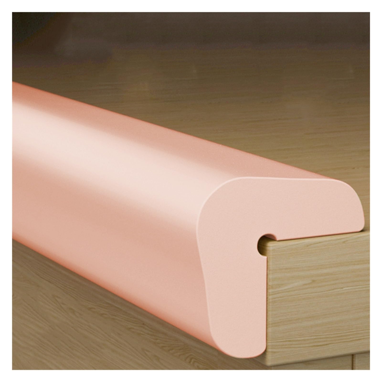 YNBSHGAA Foam edge protectors, 14mm Thick Self-Adhesive Multifunctional Safety Edge Protection Strip, Furniture Anti Collision Corner For Bed Cabinets Stair,Pink-2m/6.56ft