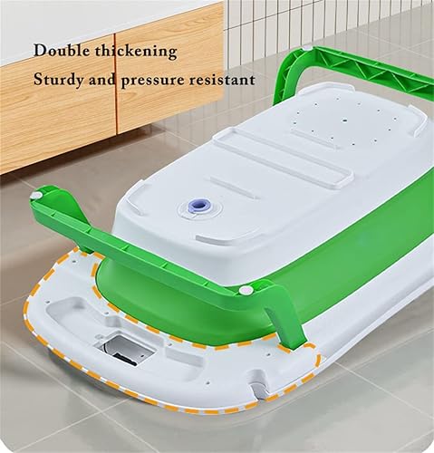 Miniatura 3 de GUOIOOI Bañera plegable para bebé bañera para bebé recién nacido con sensor de temperatura en tiempo real para recién nacidobebéniño pequeño bañera