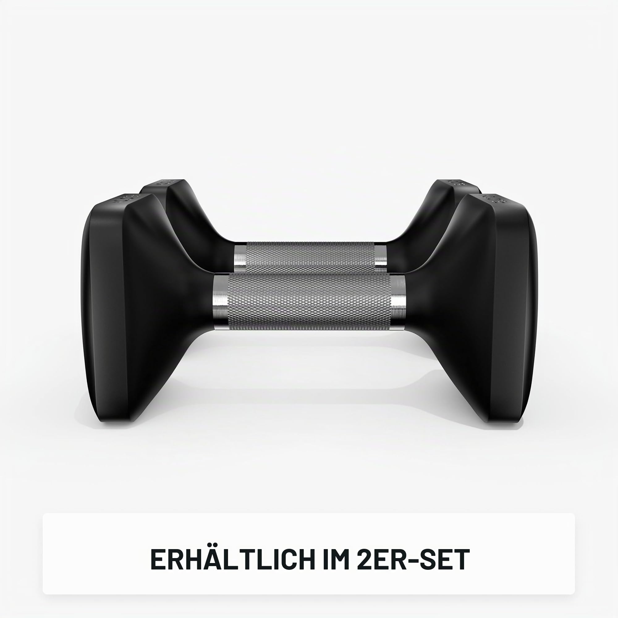 Peloton Hanteln, 2,3 kg-16,6 kg, 2er Set, für Männer und Frauen, ergonomischer und rutschfester Griff, Kurzhanteln, Krafttraining, Workout