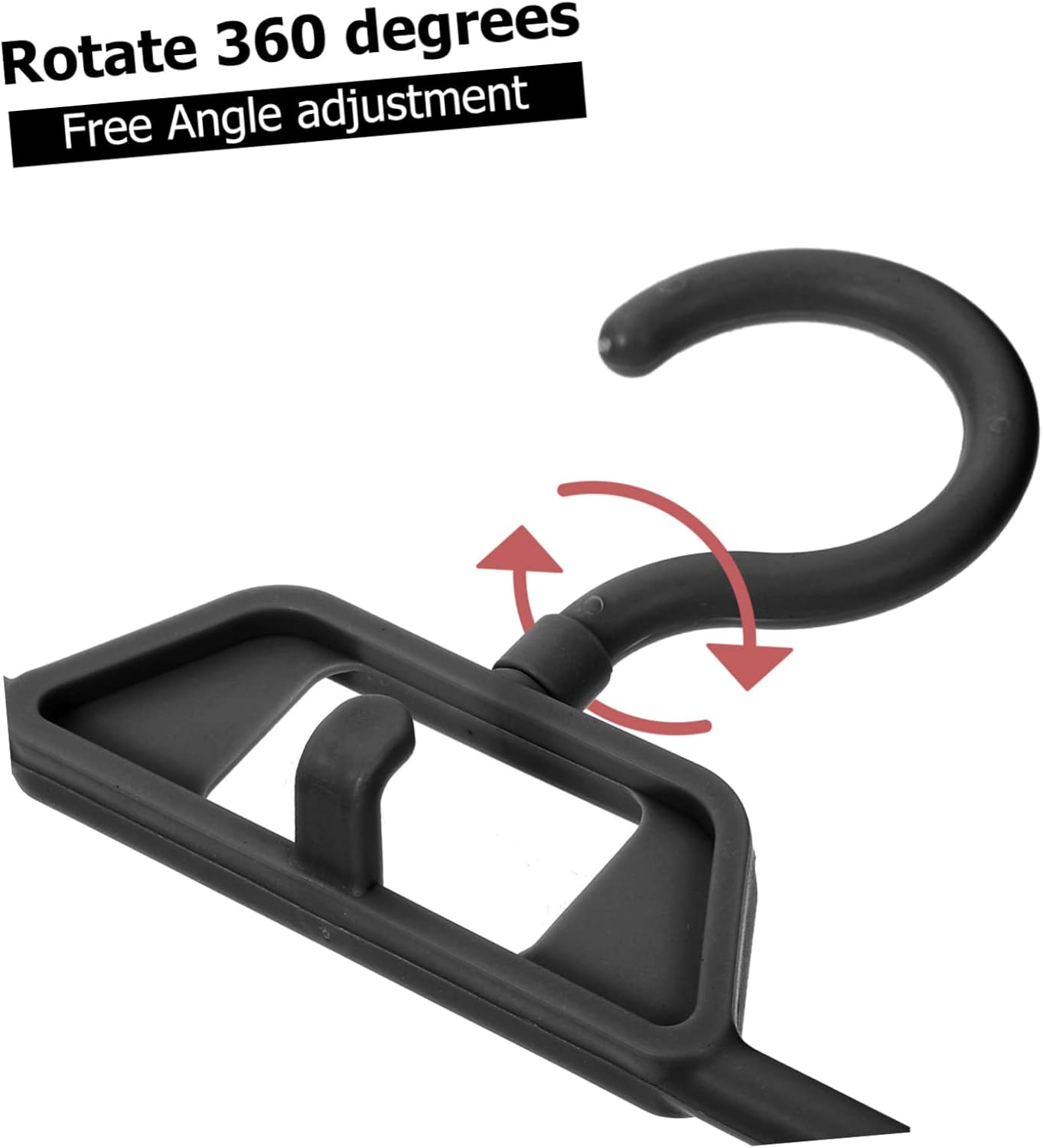 10pcs Adjustable Non-Slip Pants Hanger Set Sturdy Plastic Clothes Drying Rack for Indoor/Outdoor Use for Home Organization and Travel