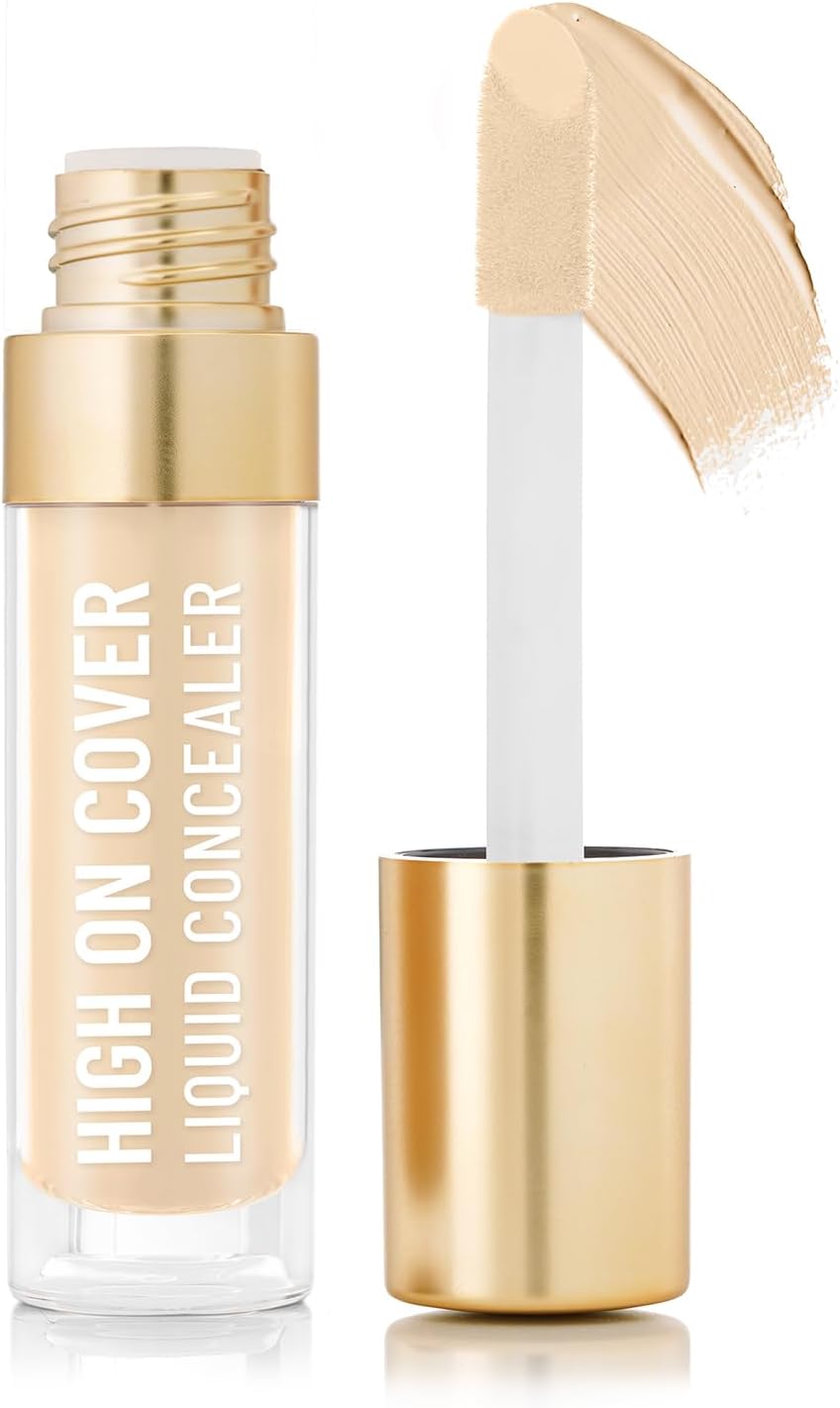 Swiss Beauty Select High on Cover Liquid Concealer with No-Crease Formula | Matte Finish | Enriched with Vitamin E| Shade- 1.5 Fair to Medium, 5.5ml |