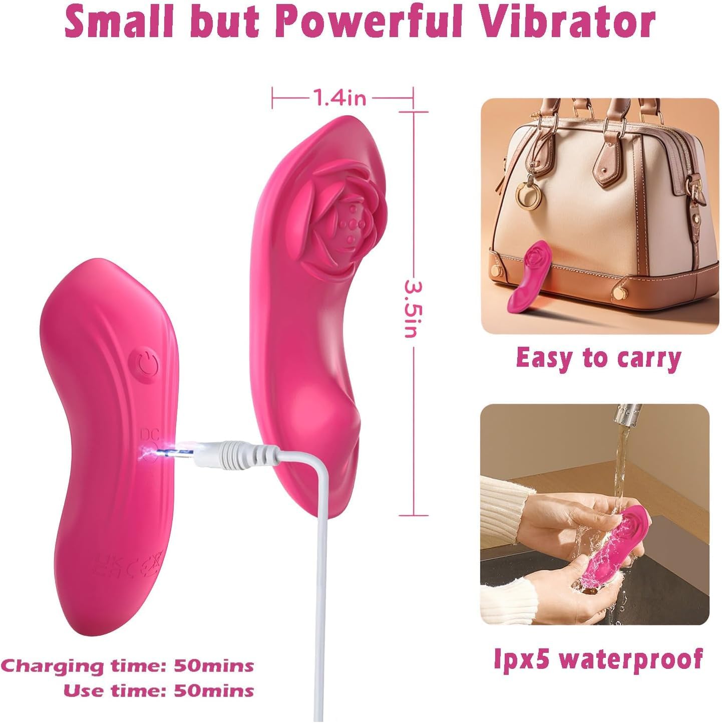 Amazon.com: Adult Sex Toys for Women & Couples, Wearable Panty Vibrator  Rose Sex Toy, 3-in-1 APP Remote Control Mini Butterfly Vibrator Clitoris G  spot Vagina Stimulator with 10x2 Vibration Modes, Clit Novelties :