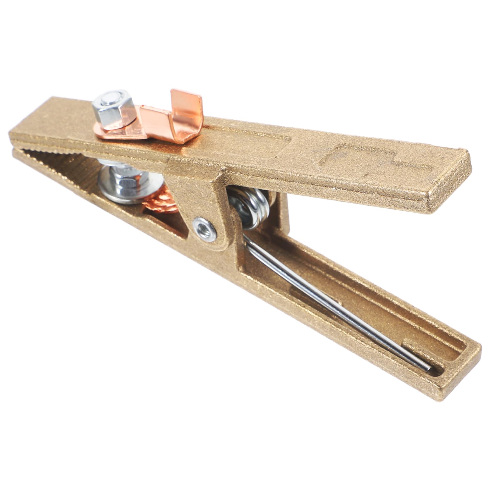 WOONEKY Welding Ground Clamp Welder Parts Welder Grounding Clamp Ground Rod Clamp Welding Grounding Clamps Clamp for Welding Ground Welder Clamp Ground Copper Fixture 500a Heavy