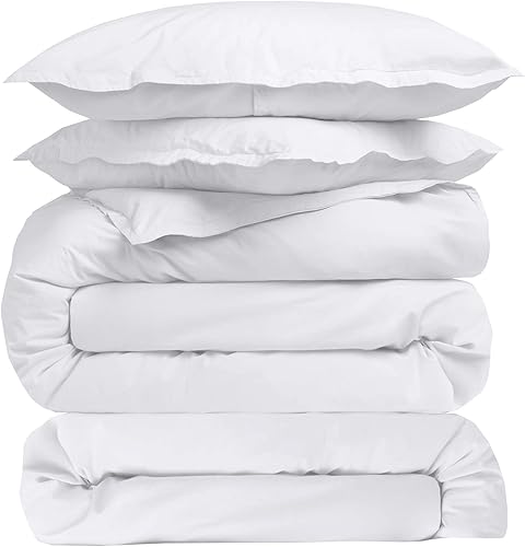 Kotton Culture Juego de cama de 4 piezas, 100% algodón egipcio de 600 hilos, fundas de almohada y sábana bajera con bolsillo extra profundo, ropa de
