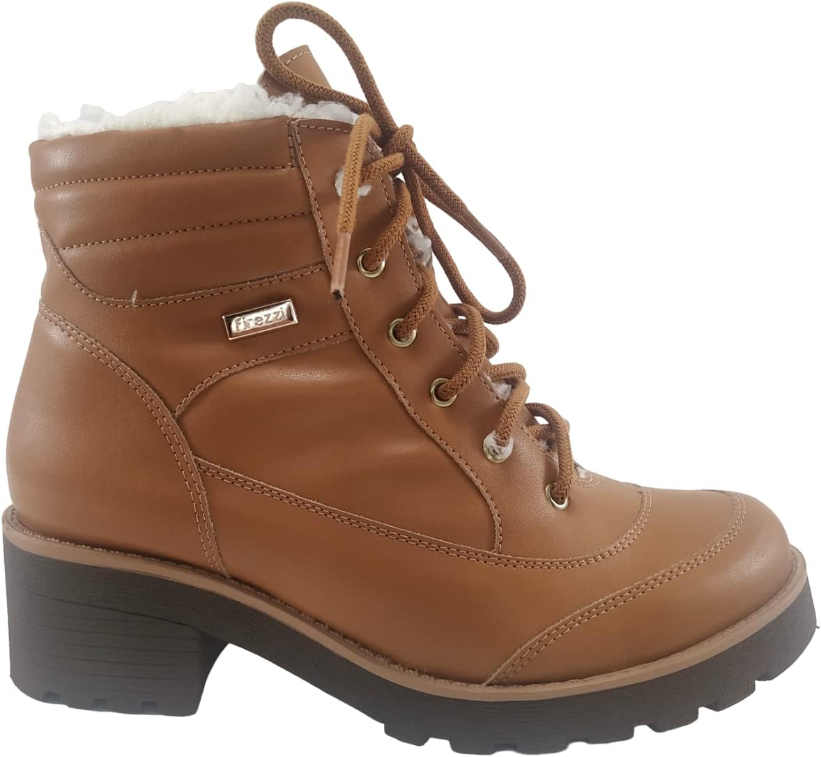 Bota Pisac Peluciada Lã Pelinhos Coturno Feminino Forrado