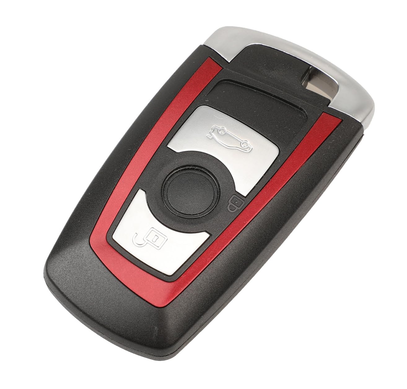 HooRLZ Key Fob Replacement For Bmw 1 2 3 4 Series F20 F22 F30 F31 F32, Remote Car Key Cover Case 3 Button, Bmw Key Case
