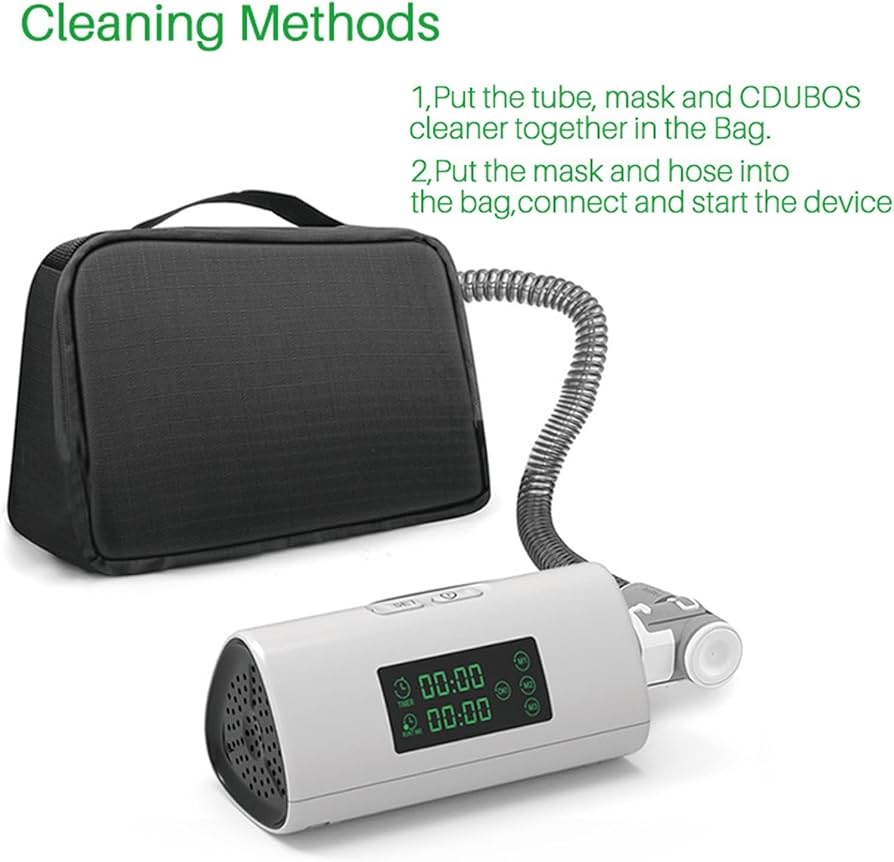 Amazon.co.jp: QCLUEU ポータブルCPAP洗浄機、LEDディスプレイ付きCPAP