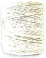 Barbante Cru 50G 8 Fios, Rolo com 36 mts, Pacote com 4