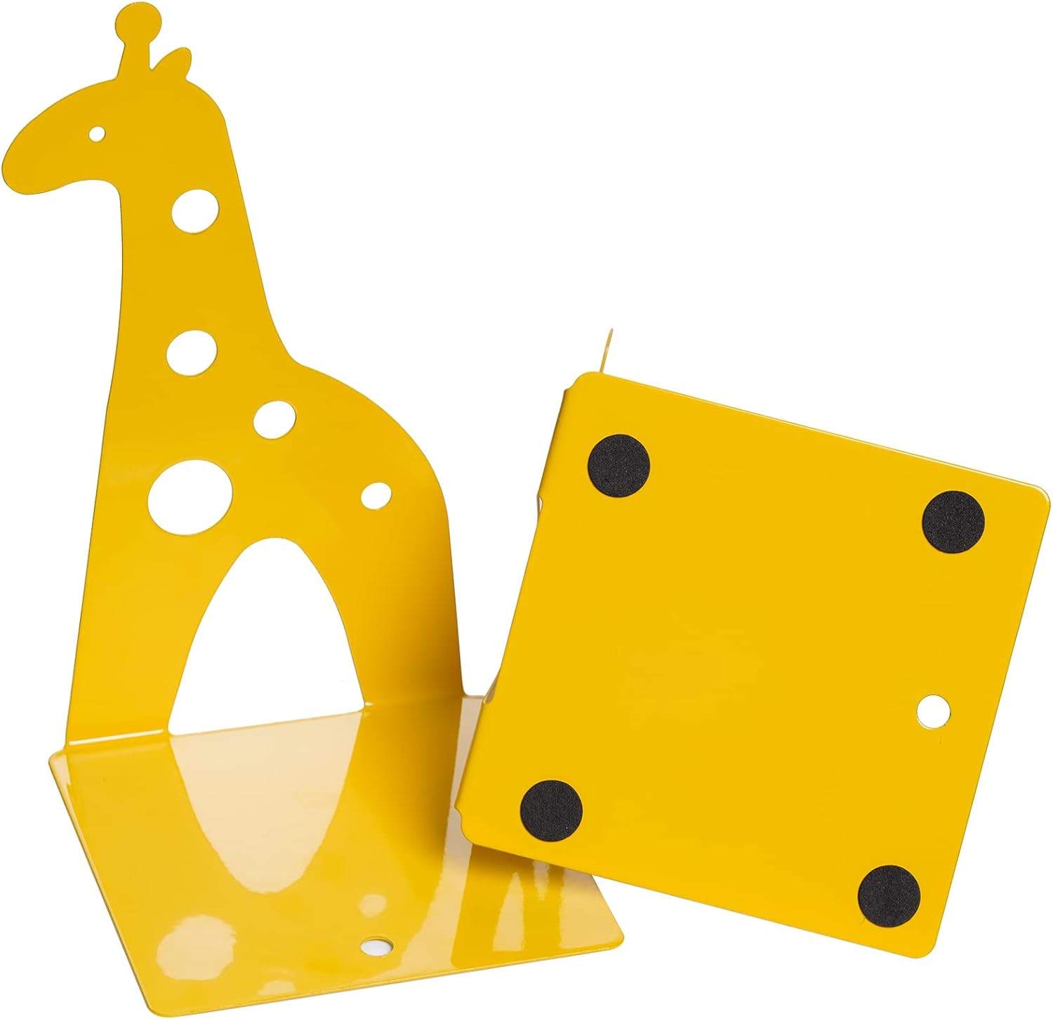 Marrywindix Yellow Cute Giraff Nonskid Bookends Bookend Art Gift