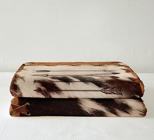 Miniatura 3 de Erosebridal Manta de vellón de vaquero occidental, tamaño individual de 60 x 80 pulgadas, regalo de vaquero rústico de caballo para niños, hombres y