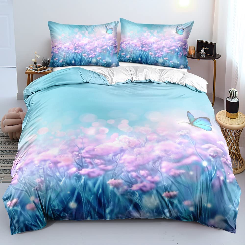 Parure De Lit 3 Pièces Tencel - Housse Couette 240x220cm + 2 Taies